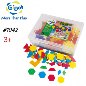 Hộp Gigo Toys Miếng Ghép Hình Bằng Nhựa 250 Chi Tiết 1042