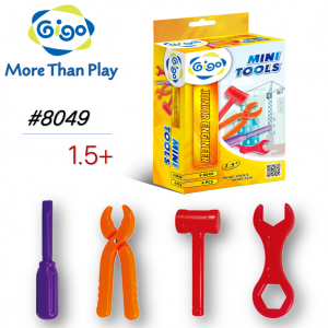Hộp Công Dụng Cụ Nhựa Cơ Bản Gigo Toys 8049 Nhiều Màu 4 Chi Tiết