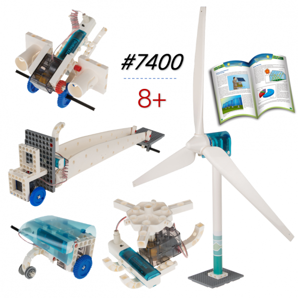 5 mô hình Tuabin Gió phát điện 77 chi tiết 7400